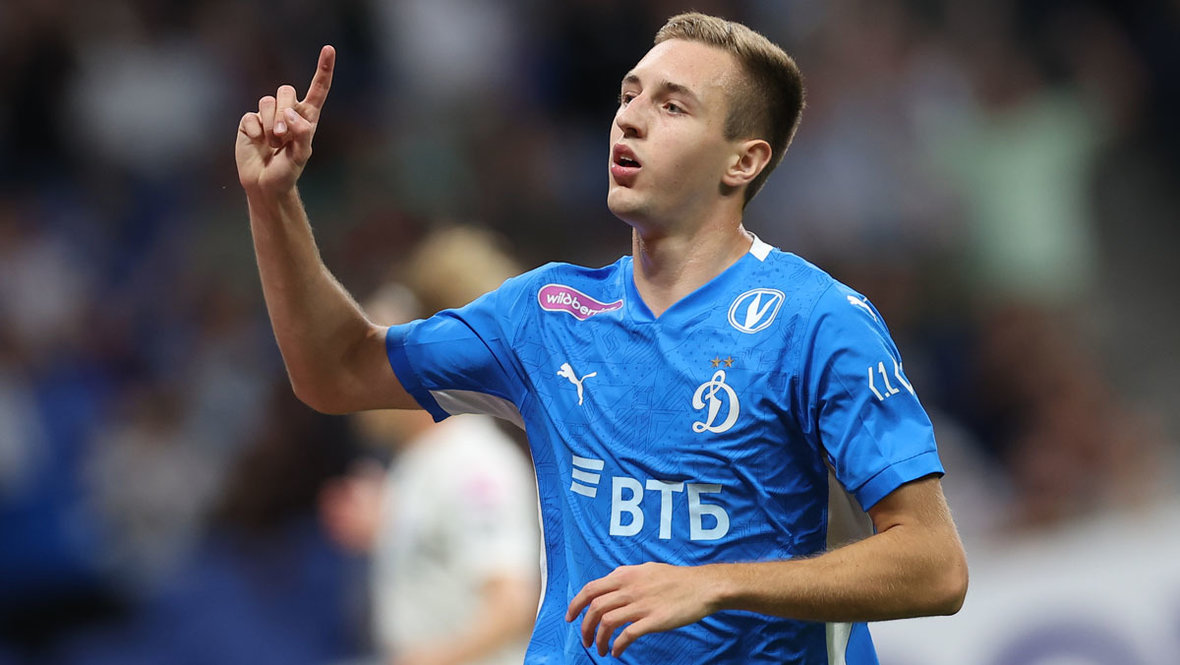 Футболист «Динамо» Ярослав Гладышев