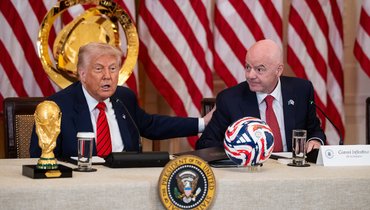 «Надеюсь, наступит мир и мы сможем их вернуть». Инфантино обсудил с Трампом допуск России до ЧМ-2026