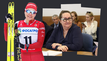 Анастасия Кулешова и Елена Вяльбе.
