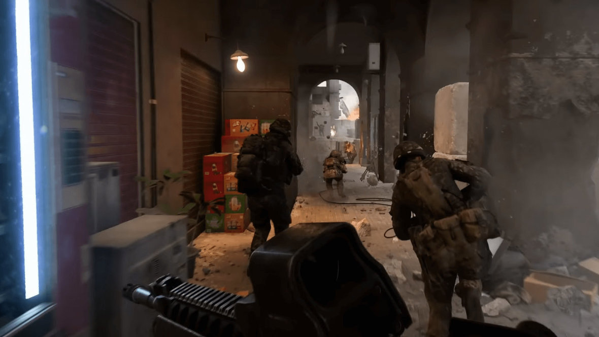 Геймплейный снимок Battlefield 6.