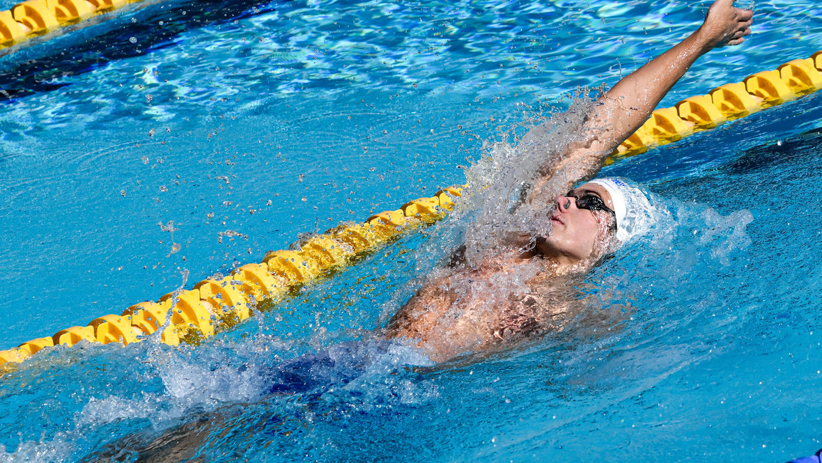 Мирон Лифинцев. Пловец Мирон Лифинцев