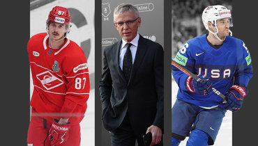 Николай Голдобин, Игорь Ларионов, Рокко Гримальди.