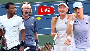 Рублев проиграл Оже-Альяссиму, Александрова уступила Свентек. Трансляция матчей US Open