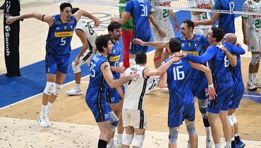 Сборная Италии обыграла Болгарию в финале чемпионата мира по волейболу