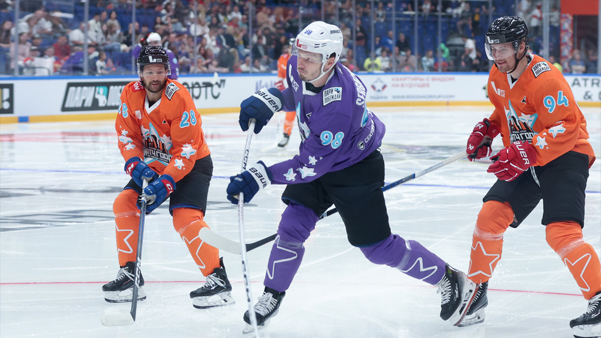 Михаил Сергачев в Матче года.