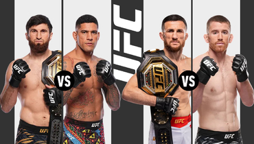 Перейра нокаутировал Анкалаева, Двалишвили победил Сэндхагена. Онлайн-трансляция UFC 320