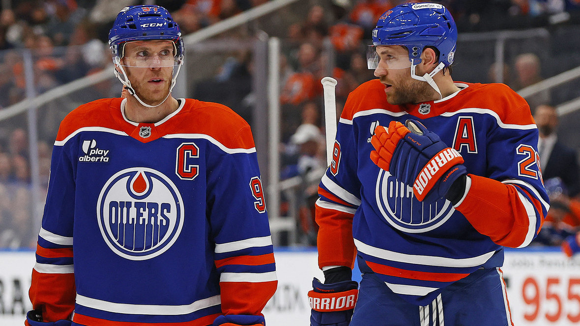 Коннор Макдэвид и Леон Драйзайтль.