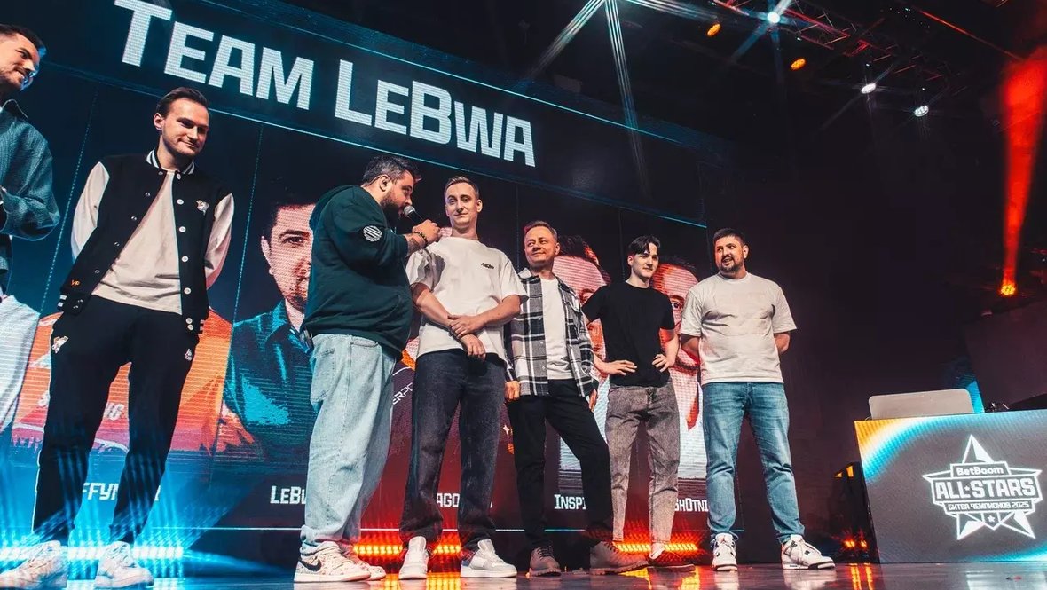 Победители BetBoom Битва чемпионов-2025: All Stars по «Миру танков» Team LeBwa.