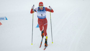 Александр Большунов.