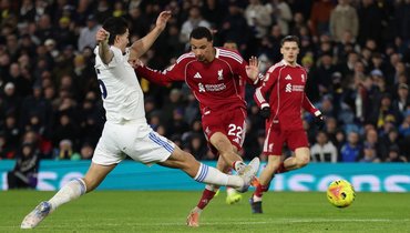 «Ливерпуль» вел со счетом 2:0, но упустил победу над «Лидсом»