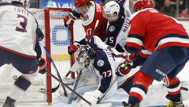 «Вашингтон» — «Коламбус»: НХЛ, видеообзор матча
