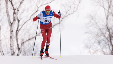 Александр Большунов.
