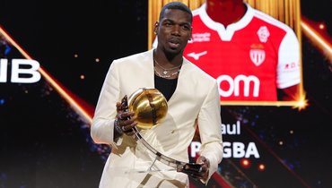 Погба победил в номинации «Возвращение года» на Globe Soccer Awards