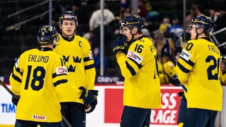 Швеция — Финляндия: онлайн-трансляция матча 1/2 финала МЧМ