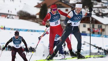 Непряева упала, проиграв чемпионке почти четыре минуты. Карлссон убила соперниц сумасшедшим темпом