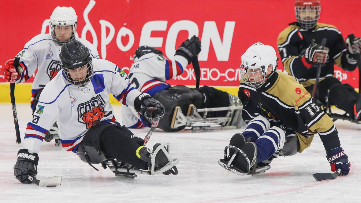 В Дзержинске завершился чемпионат России по следж-хоккею в дивизионе «Лига героев»