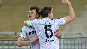 «Панатинаикос» — «Виктория» Пл: Лига Европы, первый стыковой матч, видеообзор