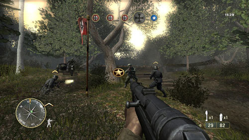 Мультиплеер в Call of Duty 3.