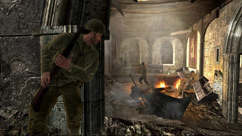 Графика в Call of Duty 3.