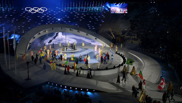 Арена в Вероне, на которой прошла церемония закрытия Олимпиады-2026.