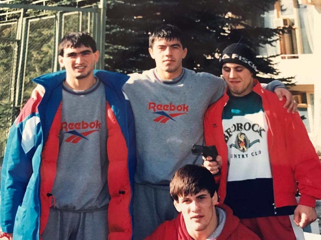 1996 год, Адам Барахоев, Хаджимурад Магомедов, Ислам Матиев, Мамед Агаев.