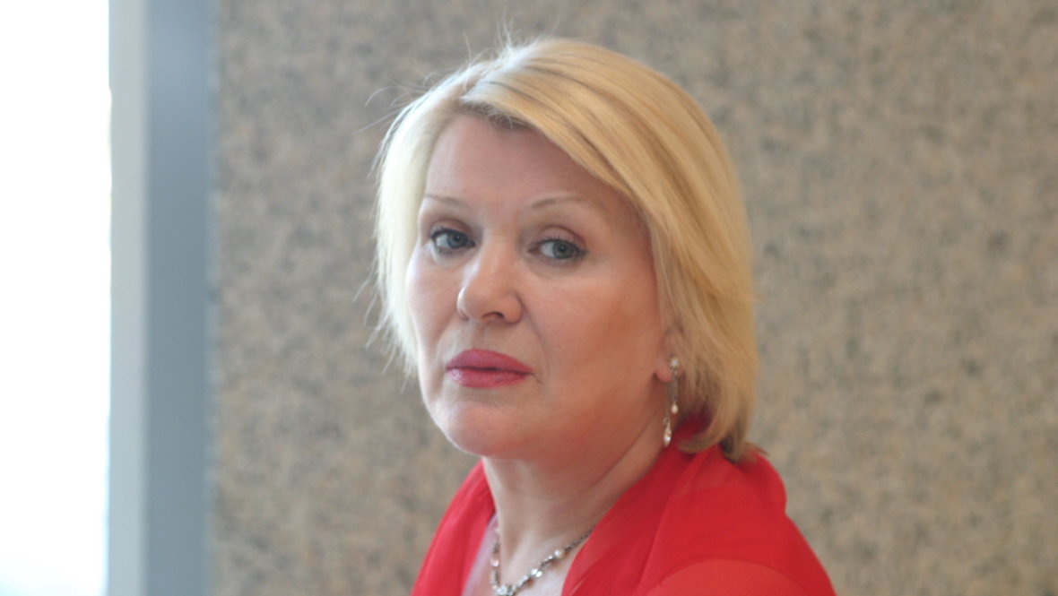 Актриса Галина Польских.