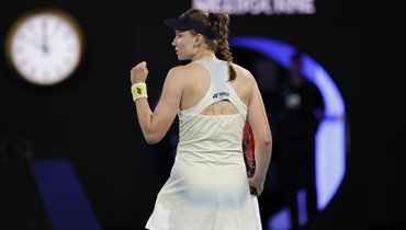 Елена Рыбакина в финале Australian Open-2026.