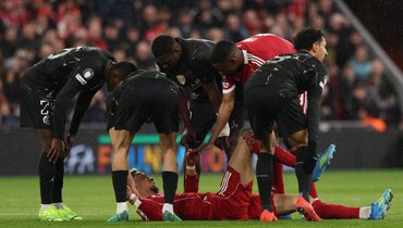 Нападающий «Ливерпуля» Юго Экитике.