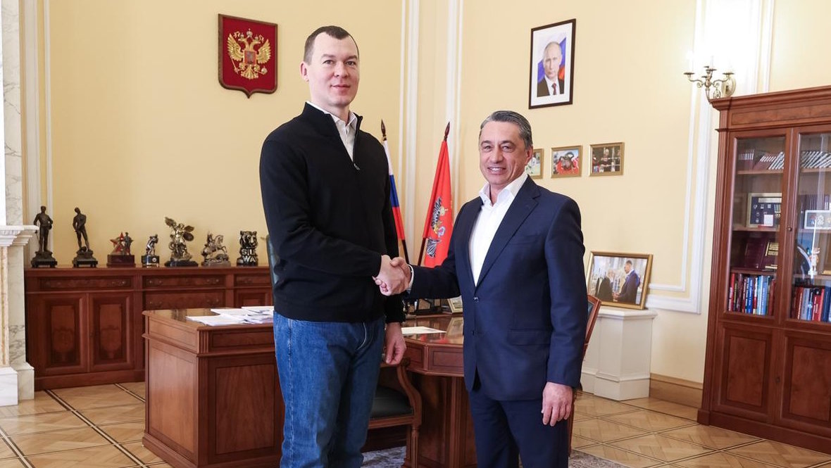 Михаил Дегтярев и Олег Сиенко.