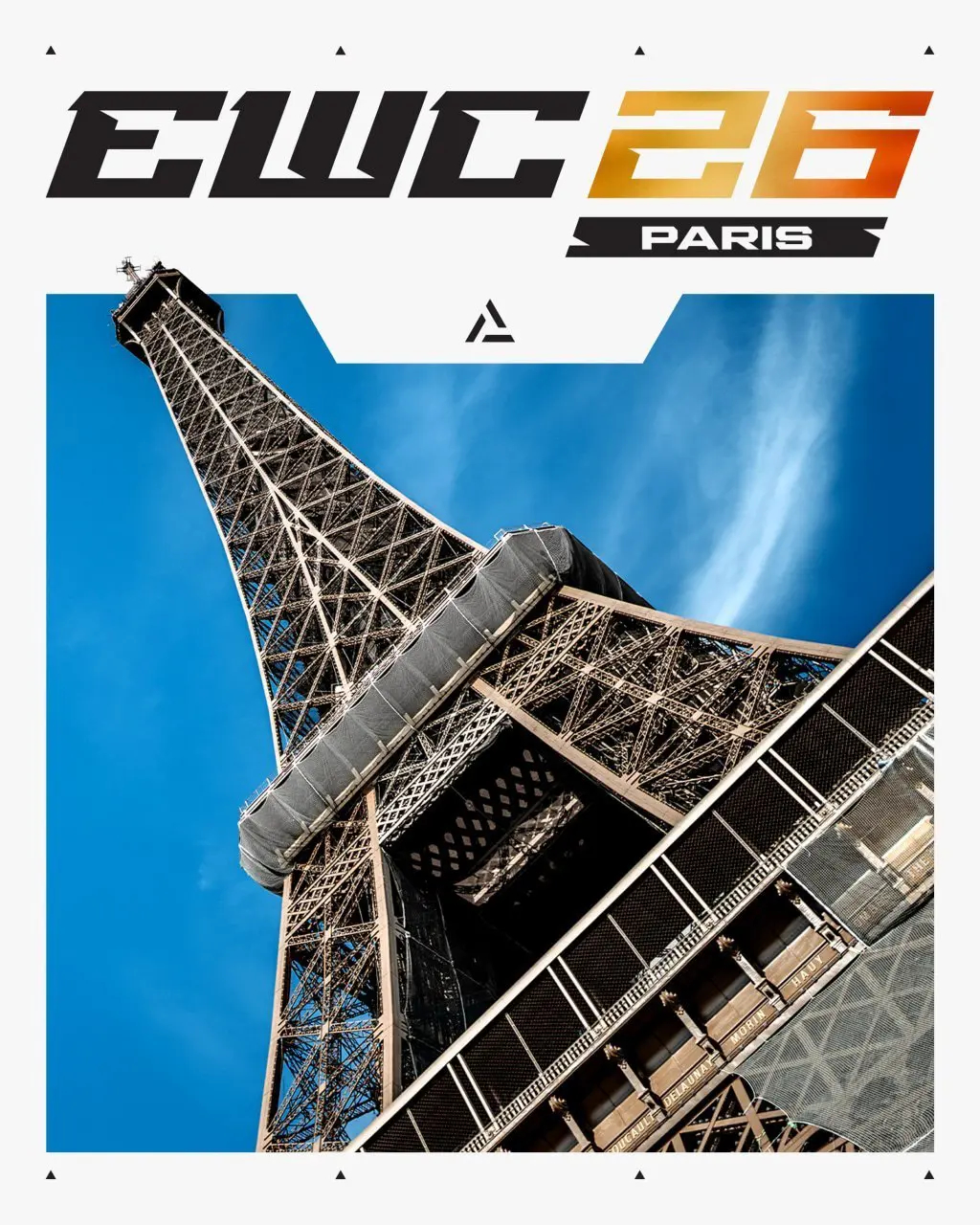 Официальный постер EWC 2026.
