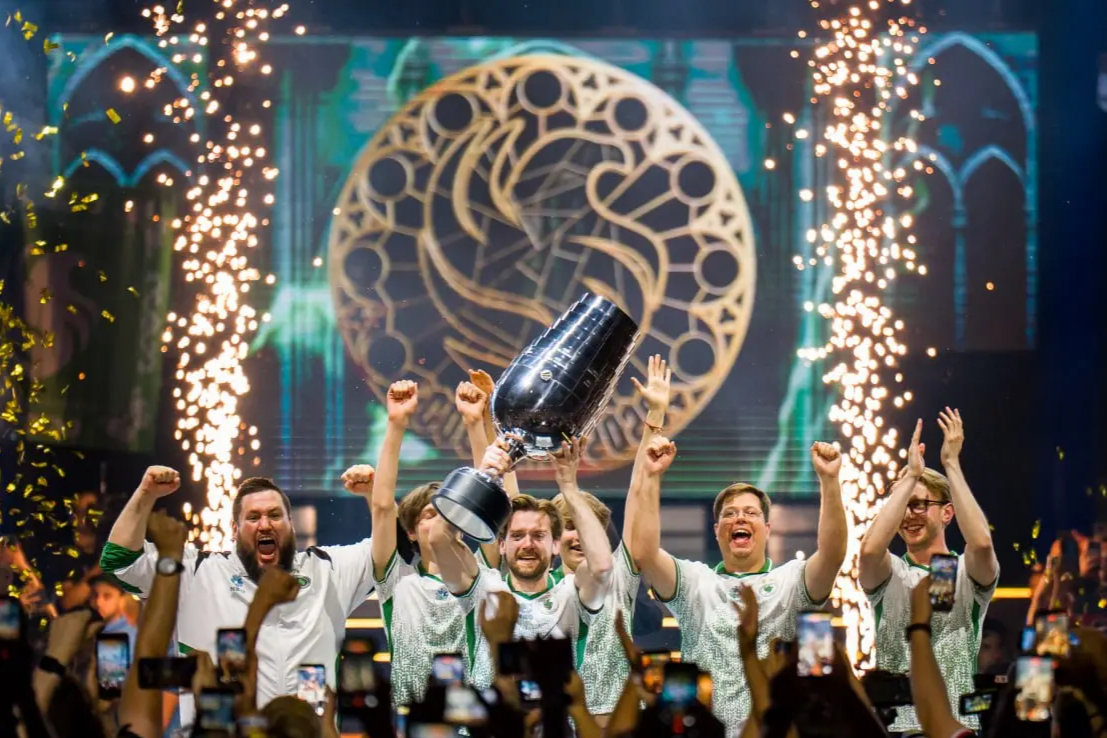 Team Falcons на ESL Cologne Major 2026.
