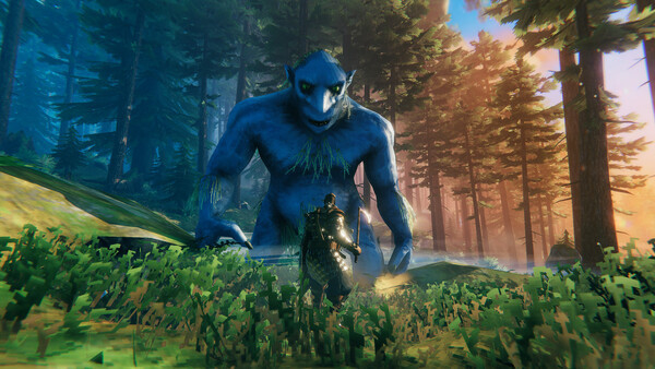 Скандинавский сеттинг Valheim.