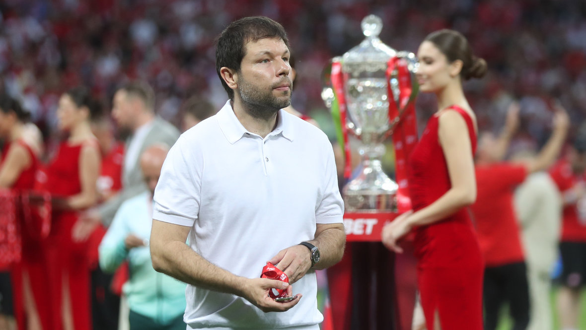 Главный тренер «Краснодара» Мурад Мусаев после поражения в суперфинале Кубка России от «Спартака».