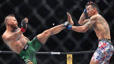 Конор запорол UFC 329, но кард все равно бешеный. 11 финишей, куча рекордов и истории