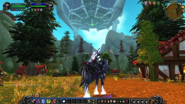 Постер MMORPG World of Warcraft.