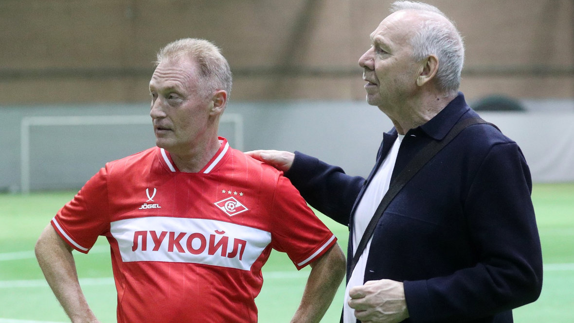 Сергей Некрасов и Олег Романцев.