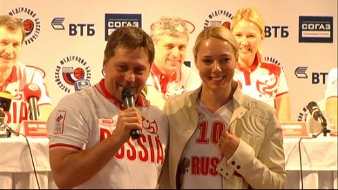 Пресс-конференция женской сборной России по баскетболу