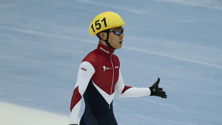 Шорт трек Олимпийский чемпион Виктор АН