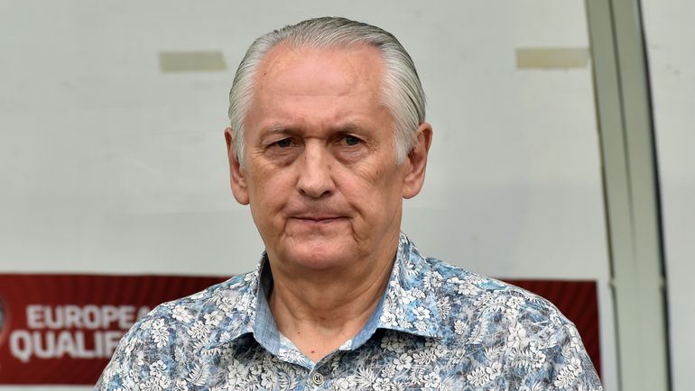 Главный тренер сборной Украины Михаил ФОМЕНКО. Фото AFP