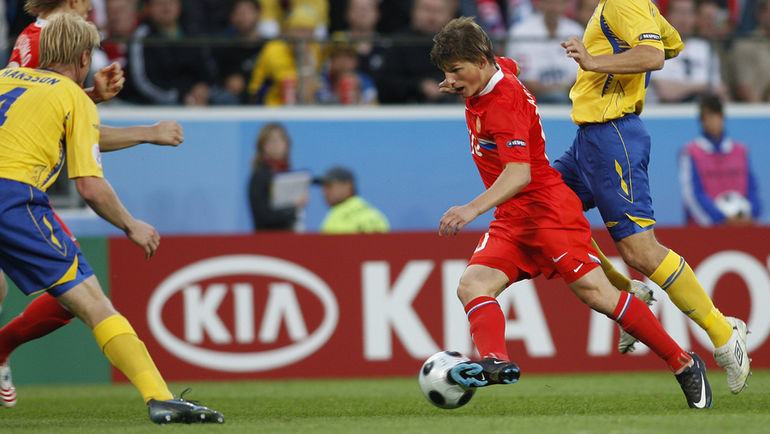 Россия – Швеция – 2:0. Чемпионат Европы 2008 года. Групповой этап