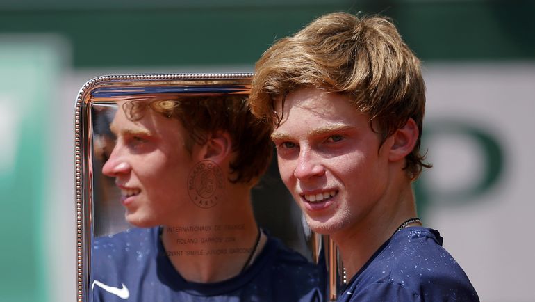 7 июня 2014 года. Париж. Андрей РУБЛЕВ – победитель юношеского Roland Garros. Фото REUTERS