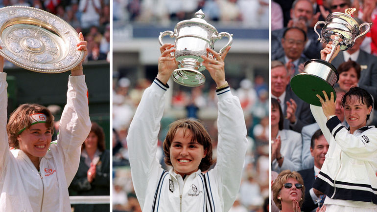 Мартина ХИНГИС - победительница Уимблдона-1997, открытого чемпионата США-1997, открытого чемпионата Австралии-1998. Фото AFP Мартина ХИНГИС - победительница Уимблдона-1997, открытого чемпионата США-1997, открытого чемпионата Австралии-1998. Фото AFP