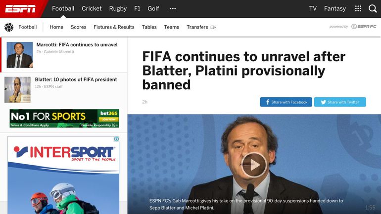 ESPN. ESPN.