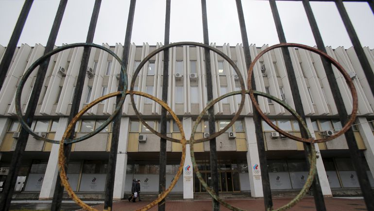 Здание Олимпийского комитета России в Москве. Фото REUTERS Здание Олимпийского комитета России в Москве. Фото REUTERS