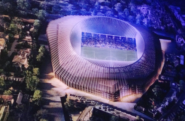 Челси" представил макет нового 60-тысячного стадиона. Спорт-Экспресс