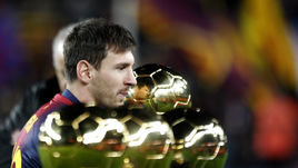 В 2013-м Лионель МЕССИ стал первым, кто получил четвертый