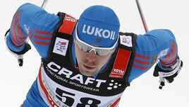 Сергей УСТЮГОВ в своей первой же многодневке "Тур де Ски" занял третье место.