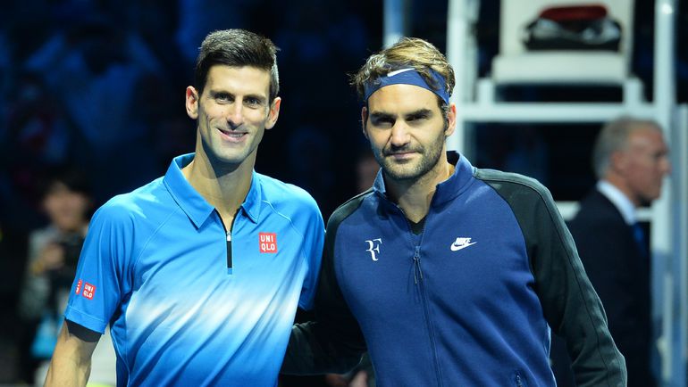 Новак ДЖОКОВИЧ (слева) и Роджер ФЕДЕРЕР могут встретиться в полуфинале Australian Open. Фото AFP Новак ДЖОКОВИЧ (слева) и Роджер ФЕДЕРЕР могут встретиться в полуфинале Australian Open. Фото AFP