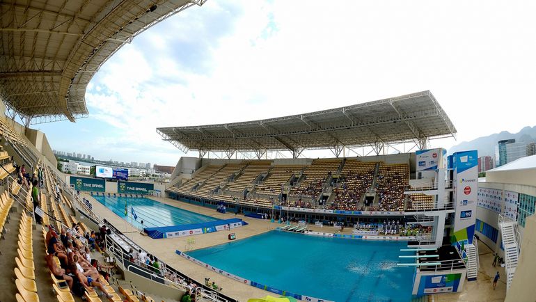 Российские прыгуны не освоились в открытом олимпийском бассейне. Фото fina.org Российские прыгуны не освоились в открытом олимпийском бассейне. Фото fina.org