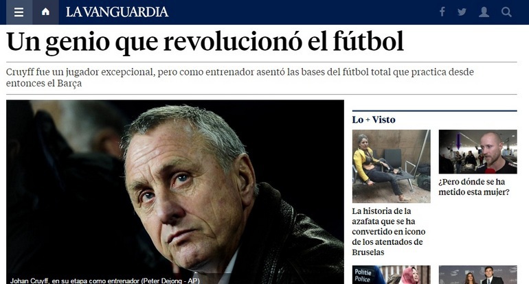 La Vanguardia. La Vanguardia.